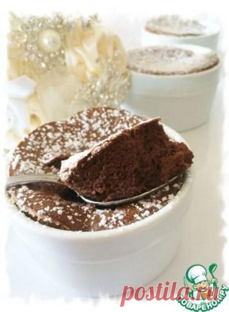 Раплавленное шоколадное суфле - кулинарный рецепт