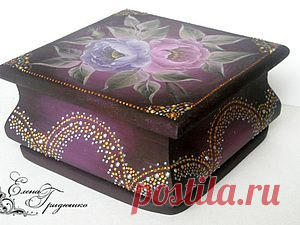 Оформление шкатулки - Ярмарка Мастеров - ручная работа, handmade