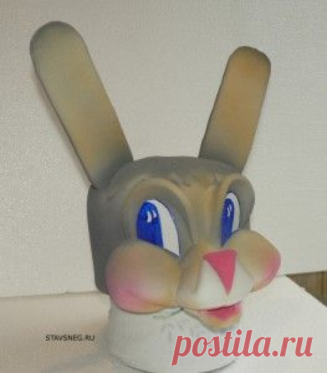 Маска зайца.