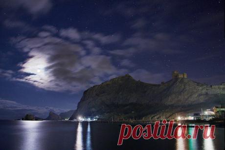 Ночь в Судаке.