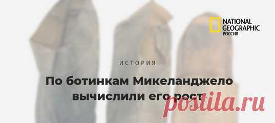Палеопатологи объединились с судебными антропологами, взяли три ботинка из дома покойного Микеланджело и изучили каждый их сантиметр. Все ради того, чтобы чуть больше узнать о знаменитом мастере эпохи Возрождения.
