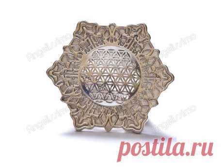 Кольцо &quot;Цветок жизни&quot; от Amorem