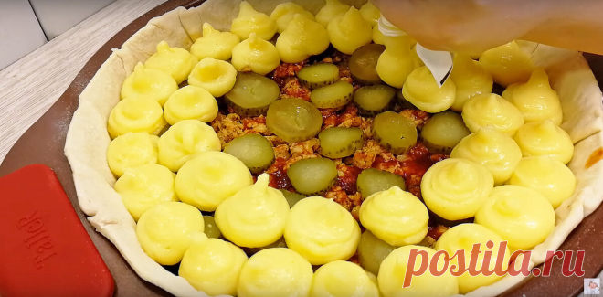 Пастуший пирог из простых продуктов. Нужен пустой майонезный пакет! | Алена Митрофанова - рецепты. | Яндекс Дзен