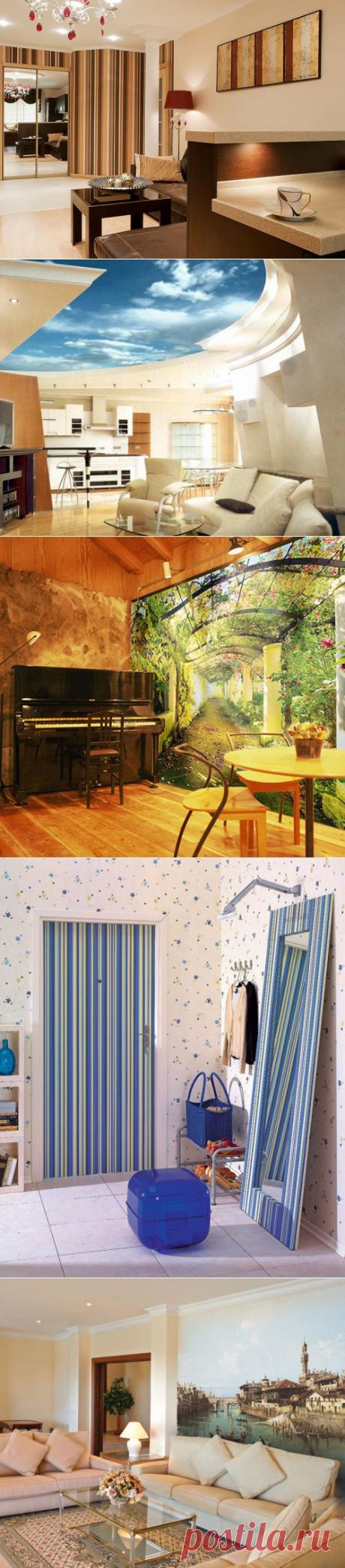 Дизайнерские приемы преображения пространства....