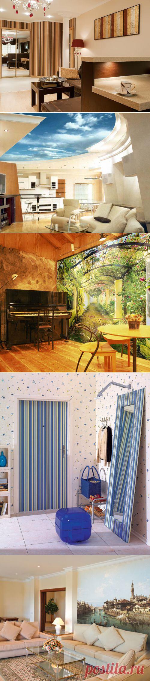 Дизайнерские приемы преображения пространства....