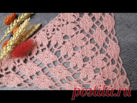 Необычно, красиво, оригинально ✨ Шаль с любовью ✨