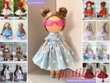 Interior Tilda Doll Handmade Blonde Collectible Doll Decor | Etsy Dear visitors!  This is unique magic doll created by Master Margarita (Kiev, Ukraine). All dolls stated on the photo are mady by artist Margarita. You can find them in our shop searching by artist name: https://www.etsy.com/shop/AnnKirillartPlace?search_query=margarita  This doll is sold and photos
