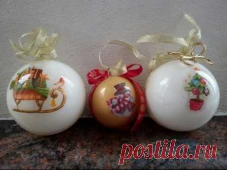 Tutorial sfere natalizie in plexiglass /Tutorial christmas balls
