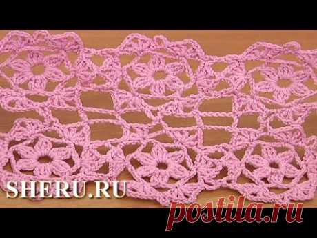 Crochet Cicles Blanket Урок 33 часть 2 из 2 Вязание мотива