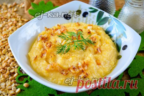 Гороховое пюре: самый вкусный рецепт, пропорции воды и гороха | Рецепты с фото