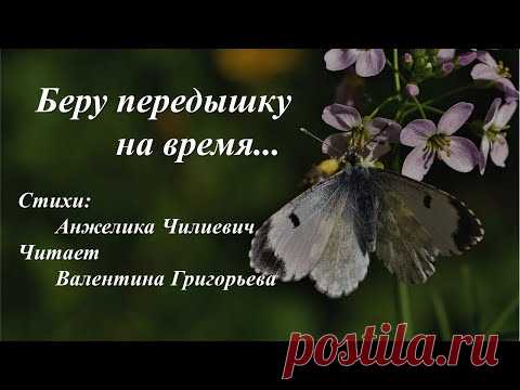 Беру передышку на время.../автор слов Анжелика Чилиевич /