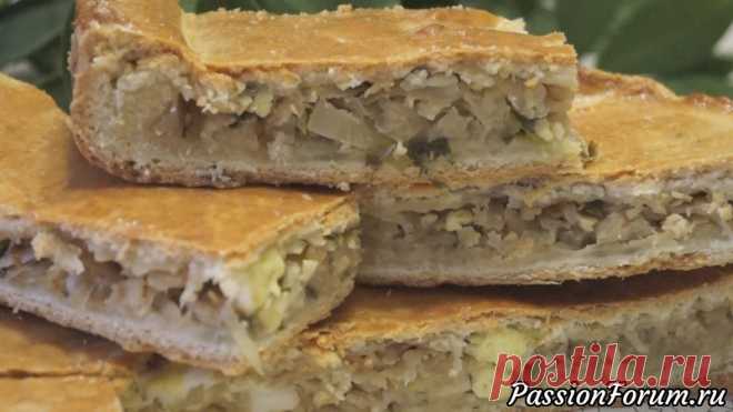 Быстрый капустный пирог. Ароматный, сочный и Ооочень вкусный