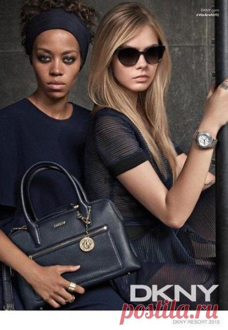 Кара Дельвинь стала звездой курортной рекламной кампании DKNY 2015 / Модное Настроение