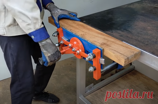 Быстрозажимные тиски-струбцина своими руками