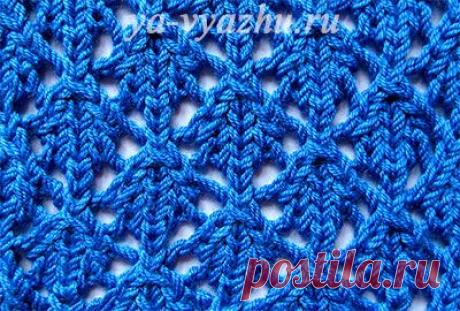 Ажур-тужур, или Снова ажурные узоры спицами... | Вязальное настроение...