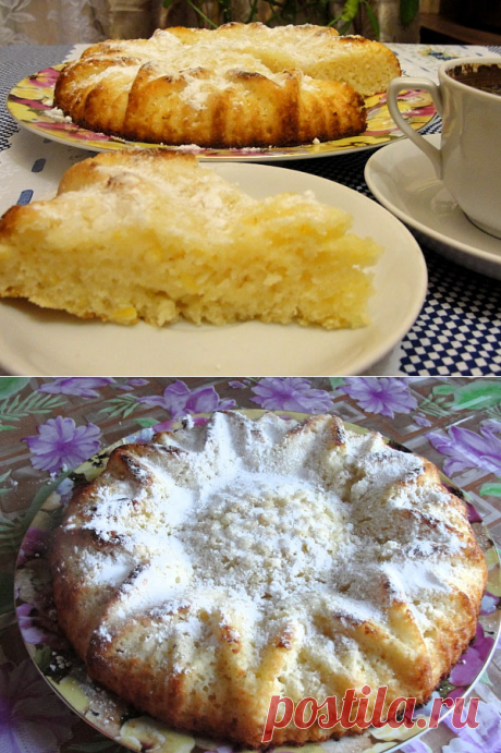 Рецепт лимонного манника