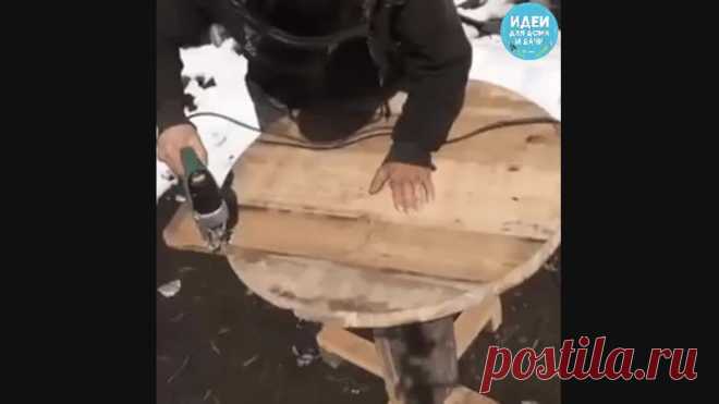 Смастерили столик