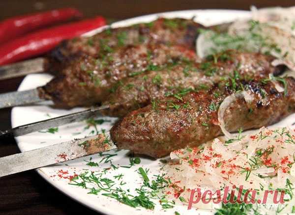 Люля-кебаб на мангале - пошаговый кулинарный рецепт с фото на Повар.ру
