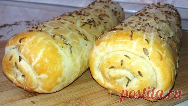 Капустный ПИРОГ-РУЛЕТ – изумительно вкусный. Моментальное ТЕСТО и СЕКРЕТ вкусной начинки! 
Капустный пирог-рулет – быстрое рассыпчатое тесто и вкусная начинка!
Пирог необычной формы, с вкусной капустной начинкой и добавлением яиц. Тесто готовится очень просто и быстро: три основных ингреди…
