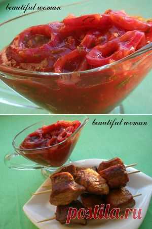 Шашлычный соус и кое-что ещe - кулинарный рецепт