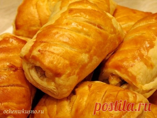 Слойки с яблоками за 15 минут | ГОТОВИМ ВКУСНО И ПО-ДОМАШНЕМУ