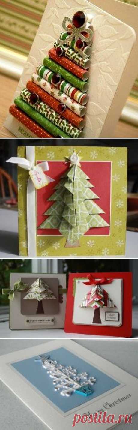 НОВОГОДНИЕ ОТКРЫТКИ СВОИМИ РУКАМИ