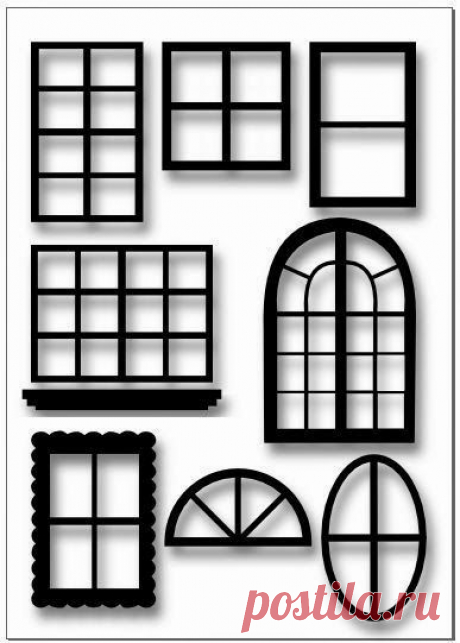 Make Window Views - for Doll House Windows