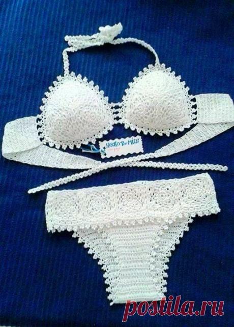 Купальник крючком