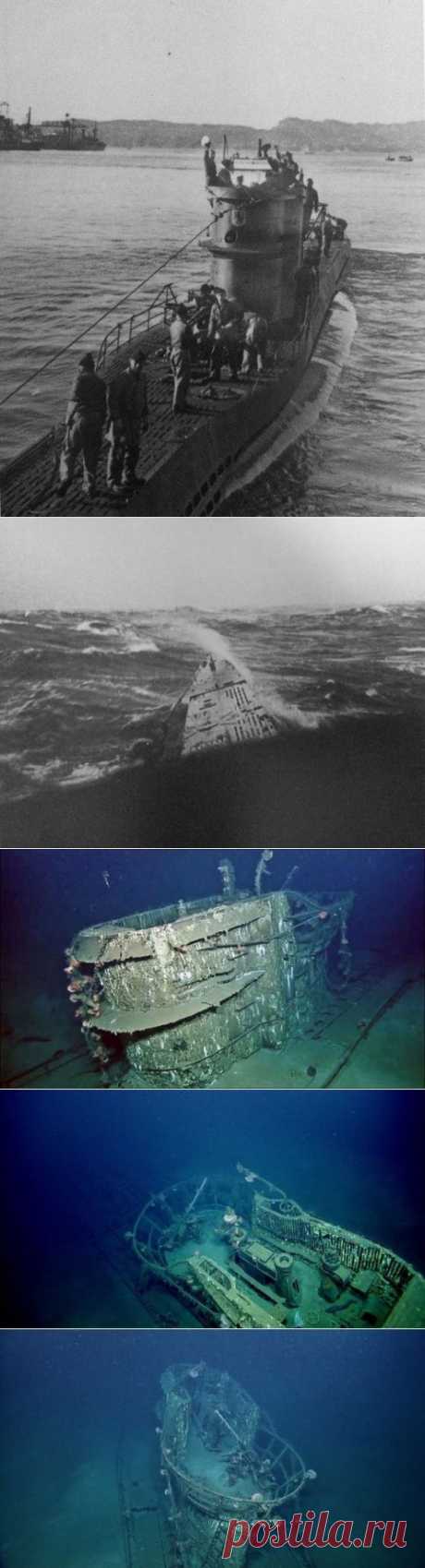 У восточного побережья США лежит затонувшая немецкая подлодка U-576. | WorldCity