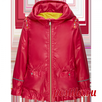 Ветровка для девочки, цвет фуксия