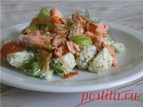 Салаты с копченой рыбой: 5 вкусных рецептов / Простые рецепты