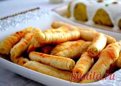 Сигара бёрек: мини-пирожки из лаваша. Очень быстро и очень вкусно!