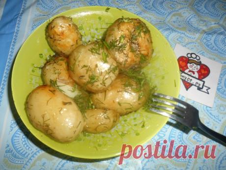 Молодой картофель ,запечённый в рукаве - Женские советы