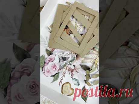Атмосферная и очаровательная открытка ручной работы ✨