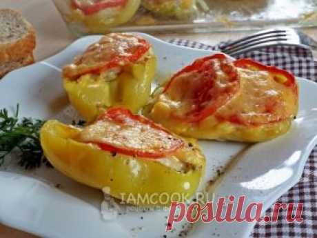 Перец с картофелем и курицей, запеченный в духовке — рецепт с фото Вкусное и не хлопотное блюдо для любителей запеченного перца с начинкой.