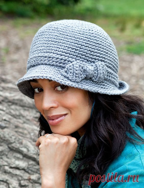 (3) Elegant Hat | Yarn | Free Knitting Patterns | Crochet Patterns | Yarnspirations | шапки,шляпки