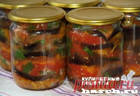 Заготовки из баклажанов, кабачков и сладкого перца | Фоторецепты на Харч.ру
