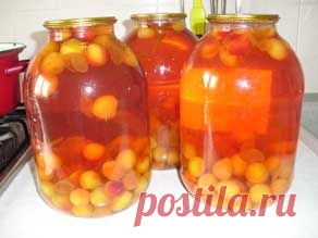Компот из слив АЛЫЧИ