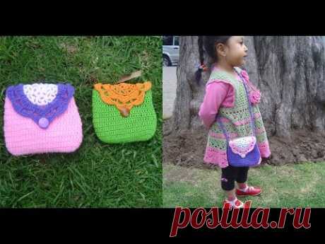 Monedero o cartera para niña paso a paso parte 1