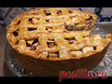 Голландский яблочный пирог по старому рецепту.