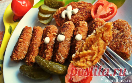 Чечевичные котлетки | Кулинарные рецепты от «Едим дома!»