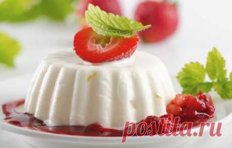 Вкусное, полезное и красивое желе из молока в домашних условиях | Самые вкусные кулинарные рецепты