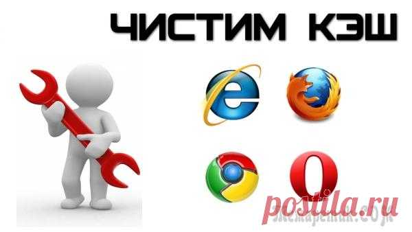 Как очистить кэш браузера Opera, Chrome, Firefox, Internet Explorer?