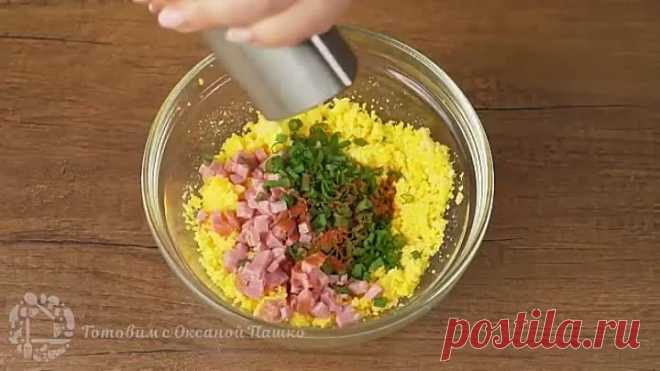 Фаршированные яйца, которые всех Удивляют! Шикарная Закуска на Праздничный стол