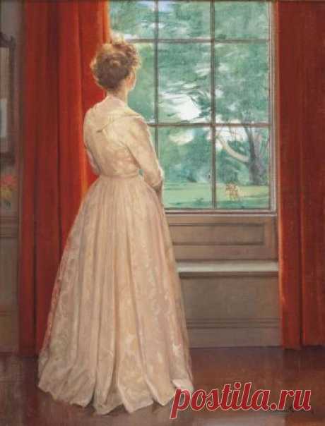 Художник Герберт Джеймс Ганн / Sir Herbert James Gunn (Шотландия, 1893-1964) и его картины