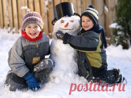 Что нужно успеть сделать зимой? (список затей для детей) » Женский Мир