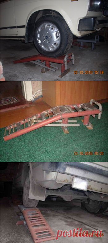 Самодельная мини-эстакада для ремонта авто — Своими руками