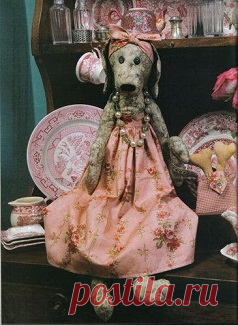 Мягкая игрушка. Собачка мисс Молли