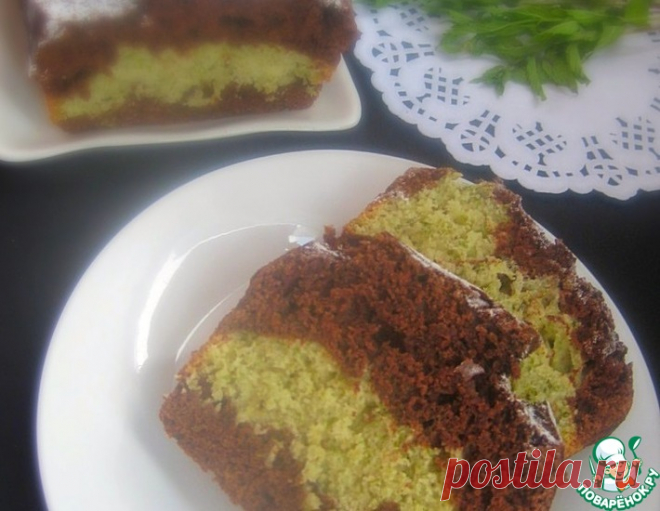 Шоколадно-мятный кекс на сыворотке – кулинарный рецепт