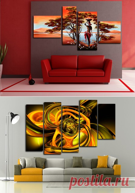 Купить модульные картины + подарок!